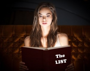 the list